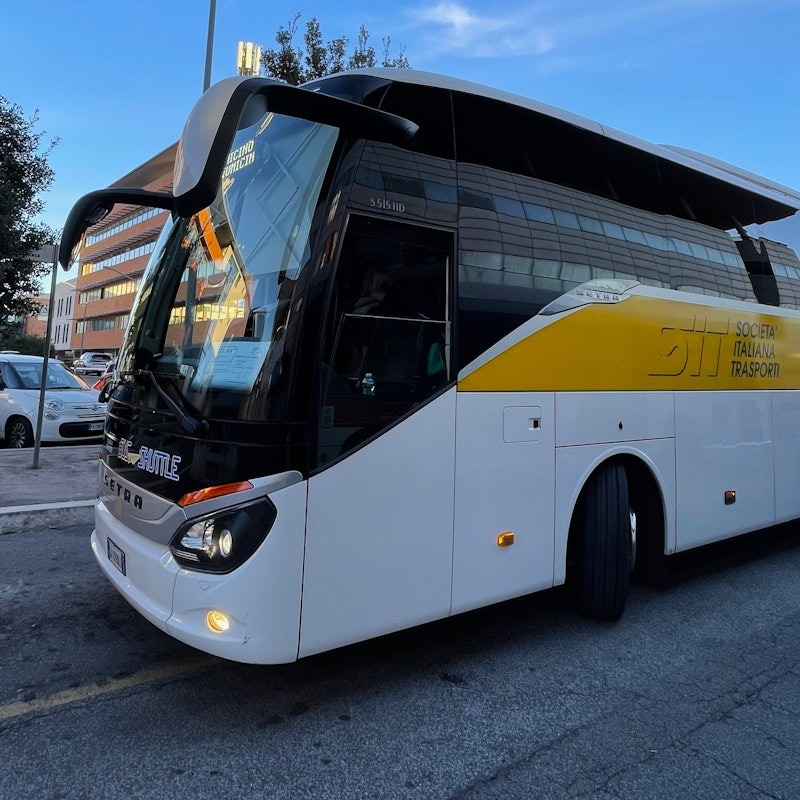 Bus SitBusShuttle de l’aéroport de Ciampino au centre de Rome