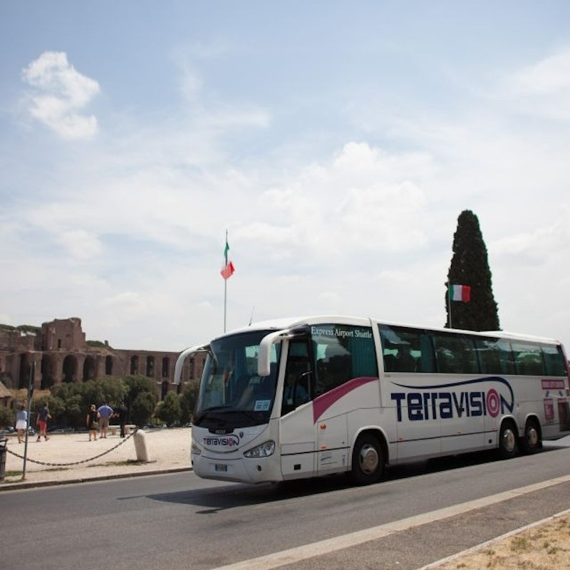 Bus Terravision de l’aéroport de Ciampino au centre de Rome